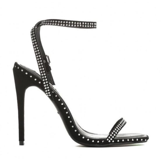 Sandalias de tacón Vices 5154-1A Negro plata