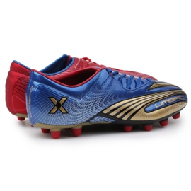 Botas de fútbol Umbro Revolution Fce II-A Hg M 886669-6CT azul marino, rojo, azul multicolor