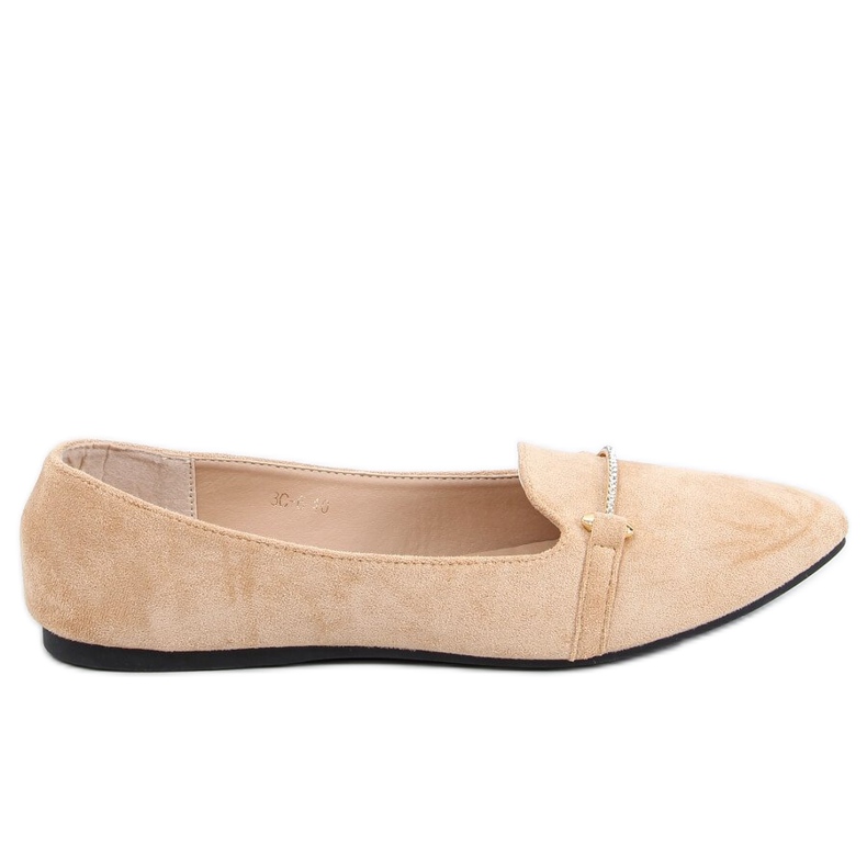 Mocasines beige almendra 3C-6 Apricot
