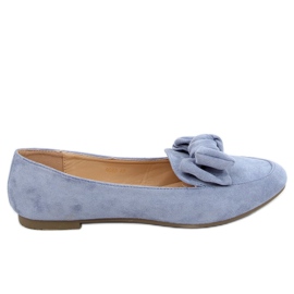 Mocasines de mujer azul 9086 Jeans