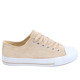 Deportivas beige beige para mujer C949 Deportivas beige beige para mujer C949