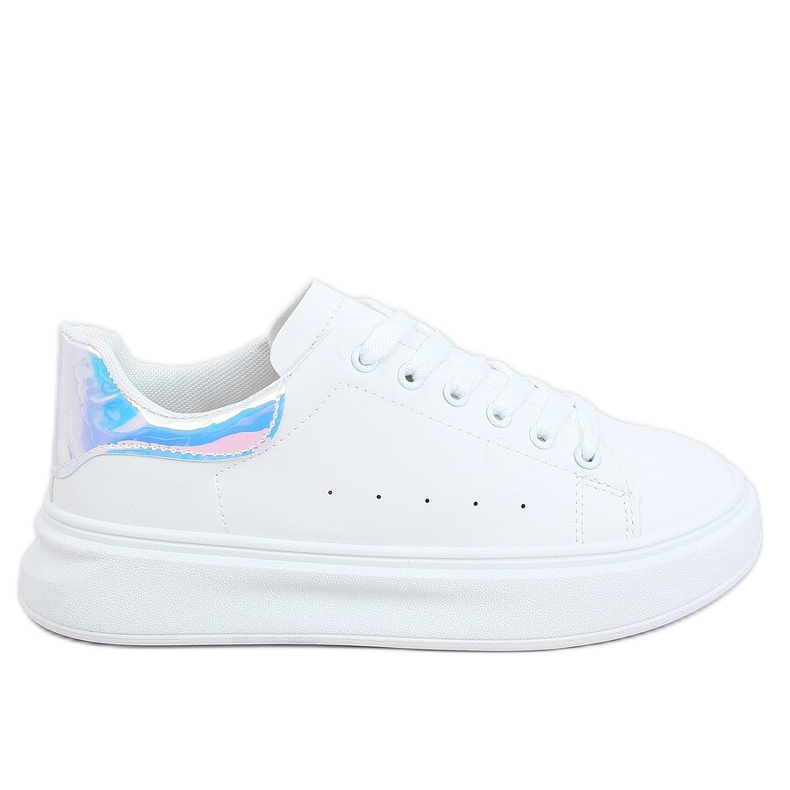 Zapatillas de mujer blancas A88-63 Silver blanco