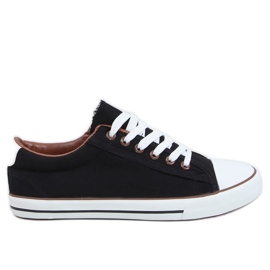 Zapatillas clásicas de mujer negras BN-B68 Black negro