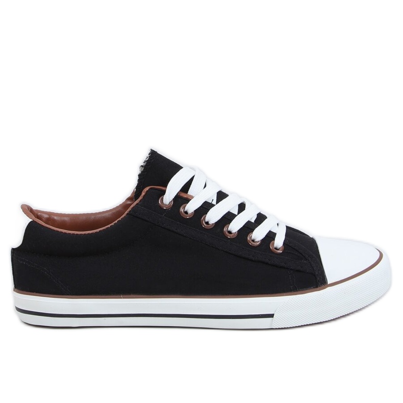 Zapatillas clásicas de mujer negras BN-B68 Black negro