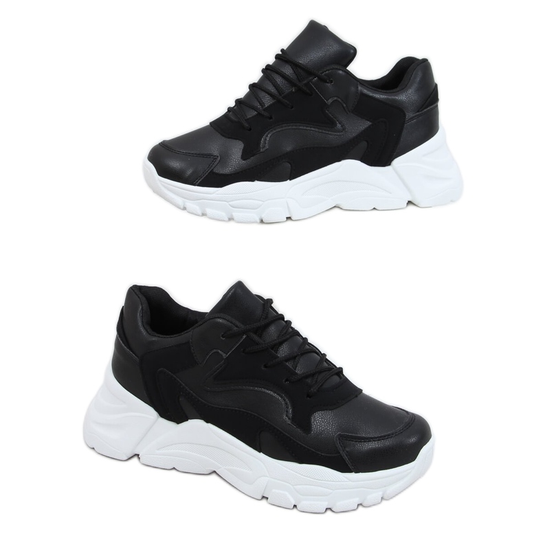 Zapatillas deportivas negras YL-45 Black negro