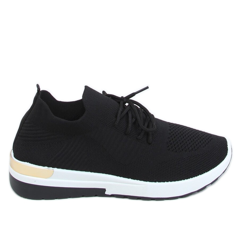 Negro G-363 Calcetines deportivos negros