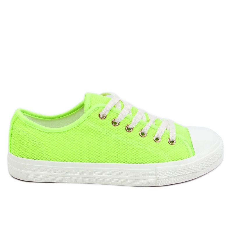 Zapatillas de mujer verde 3176 Fluorescein