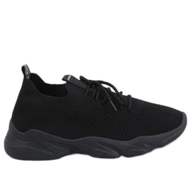 Negro FF-10 Calcetines deportivos negros