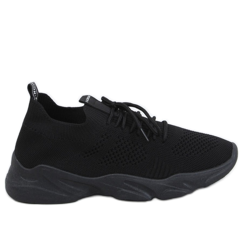 Negro FF-10 Calcetines deportivos negros