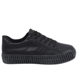Zapatillas de mujer negras A6020 Black negro