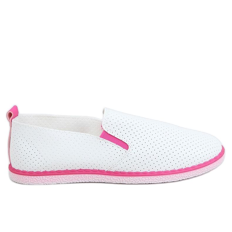 Zapatillas slip-on blancas AA620 Fushia blanco