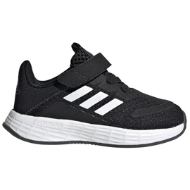 Zapatillas adidas Duramo Sl I para niños negras y blancas FX7320 negro