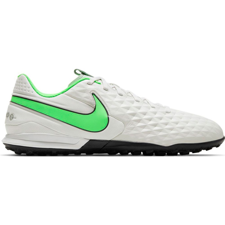 Calzado de fútbol Nike Tiempo Legend 8 Academy Tf AT6100 030 blanco blanco