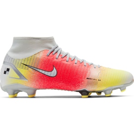 Zapatos de fútbol Nike Mercurial Superfly 8 Academy Mds FG / MG CV0948 108 naranja
