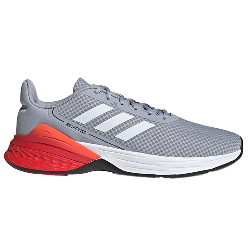 Zapatillas de hombre adidas Response Sr. gris-rojas FY9152 rojo