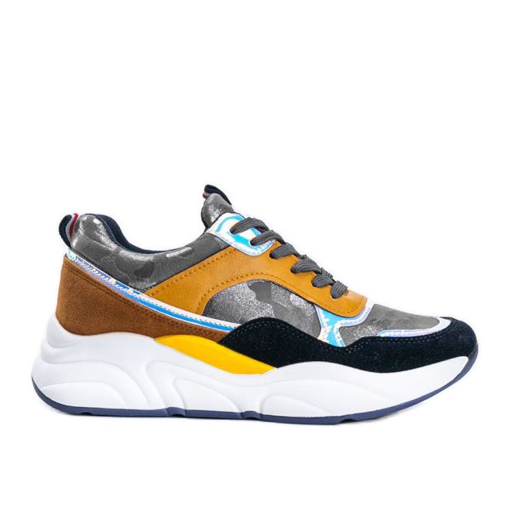 Zapatillas de camuflaje grises de Lindsay marrón Zapatillas de camuflaje grises de Lindsay marrón