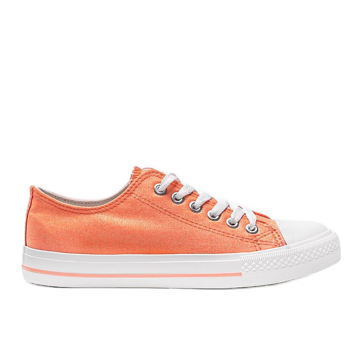 Zapatillas Cora naranja brillante