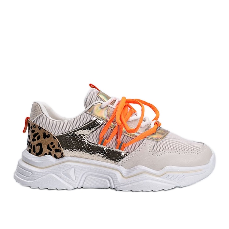Zapatillas beige con motivo animal de Jan
