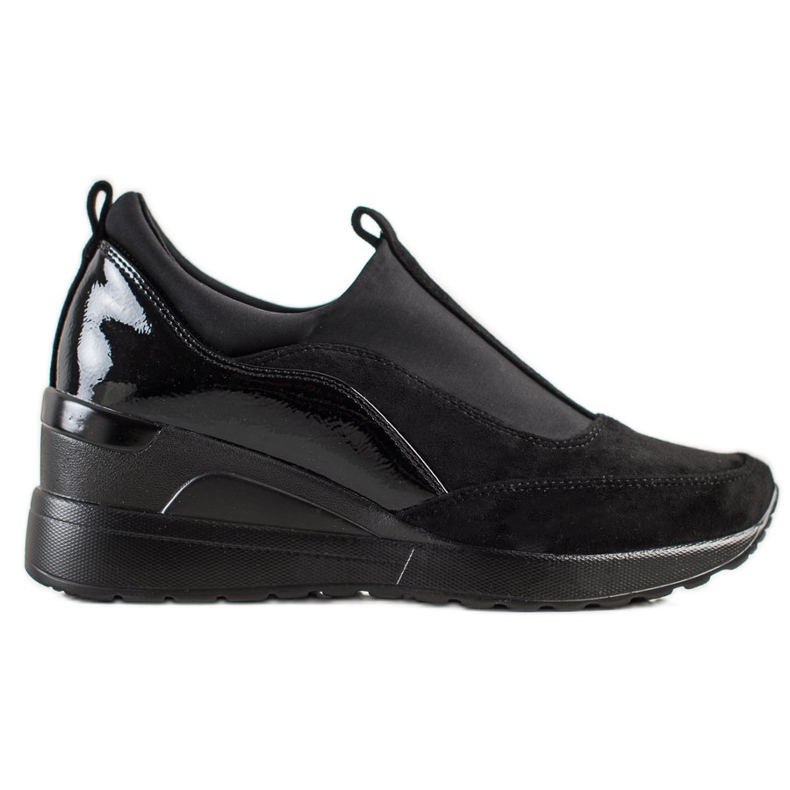 Zapatos sin cordones VINCEZA negro