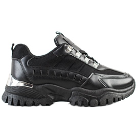 SHELOVET Zapatillas Negras negro