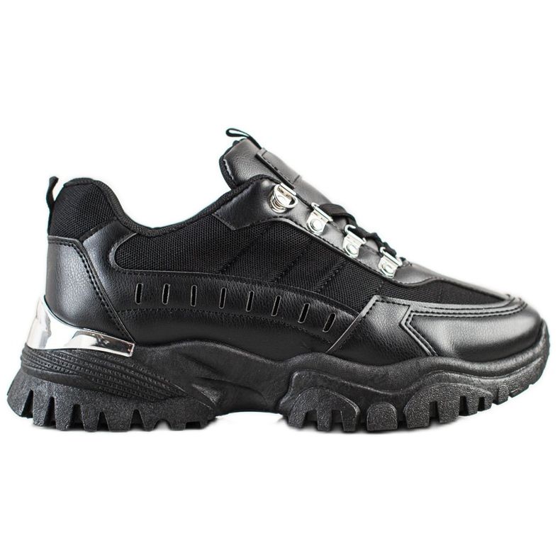 SHELOVET Zapatillas Negras negro