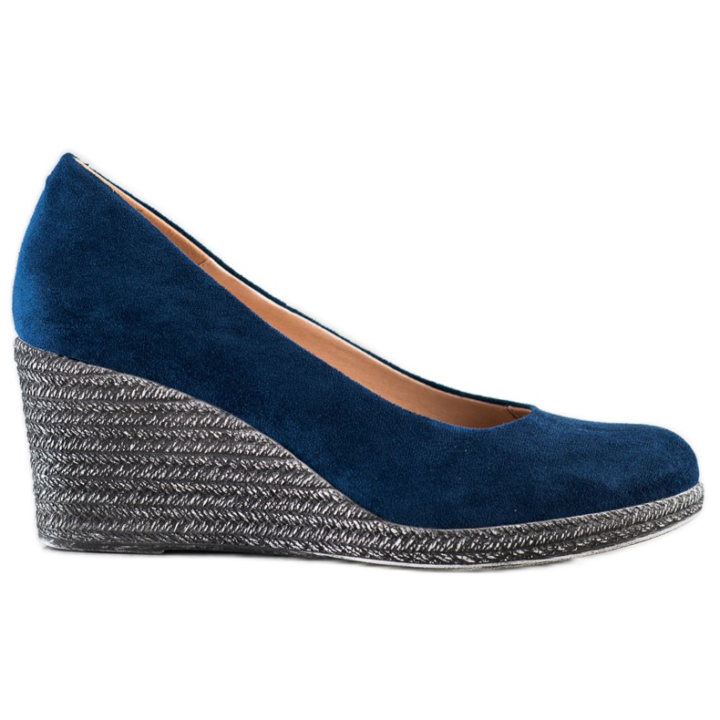 Salones VINCEZA de ante azul
