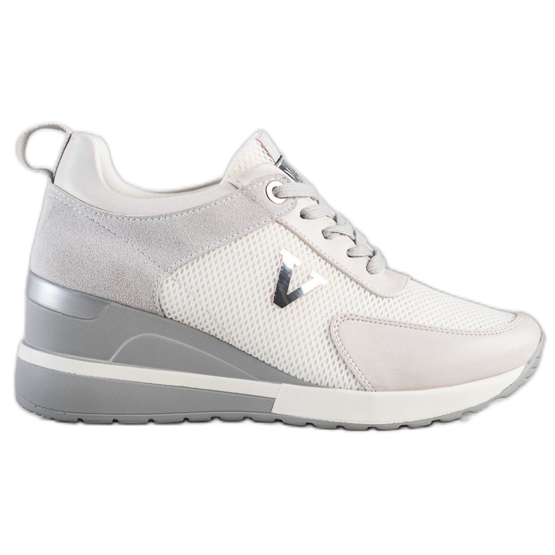 Zapatillas VINCEZA casual blanco gris