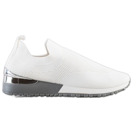 SHELOVET Deportivas Textiles Caladas blanco