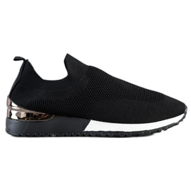 SHELOVET Deportivas Textiles Caladas negro