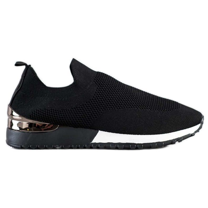 SHELOVET Deportivas Textiles Caladas negro