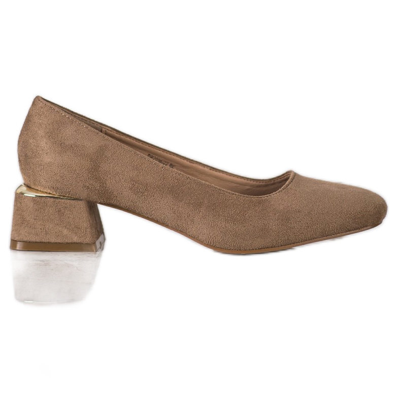 Filippo Bombas en tacones altos marrón