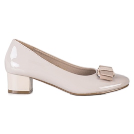 Zapatos de tacón VINCEZA con estilo beige