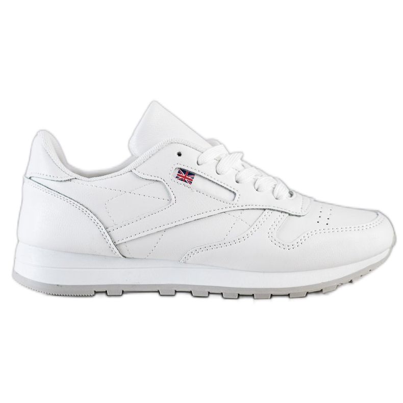 SHELOVET Zapatillas clásicas blanco