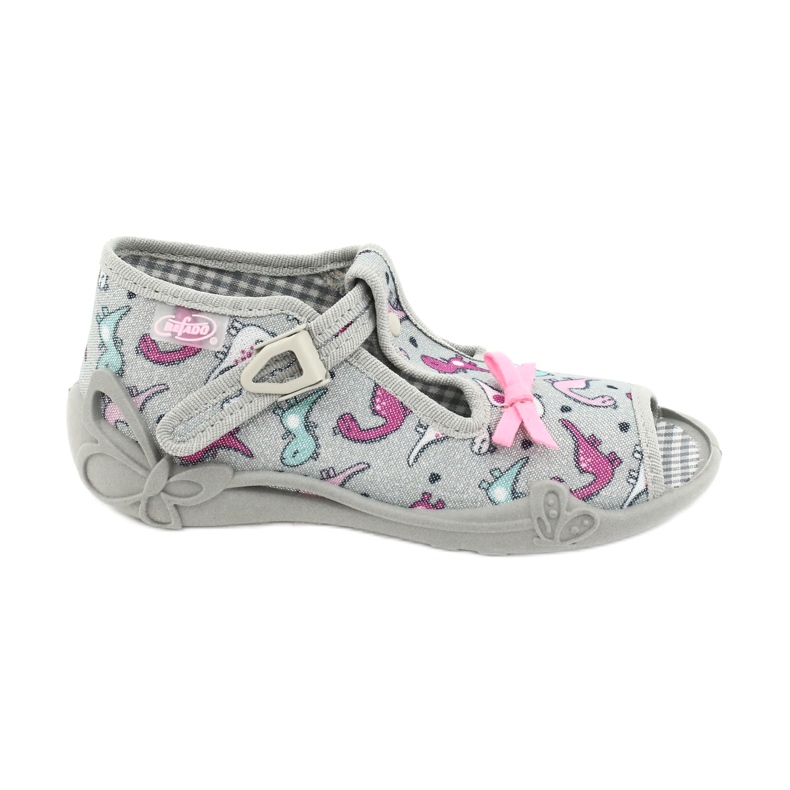 Calzado infantil befado 213P123 rosado plata