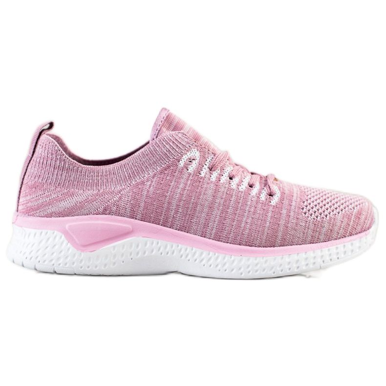 SHELOVET Calzado deportivo con cordones rosado SHELOVET Calzado deportivo con cordones rosado