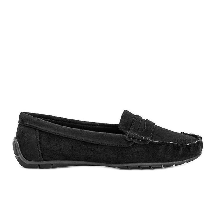 Mocasines Kyla de mujer negros