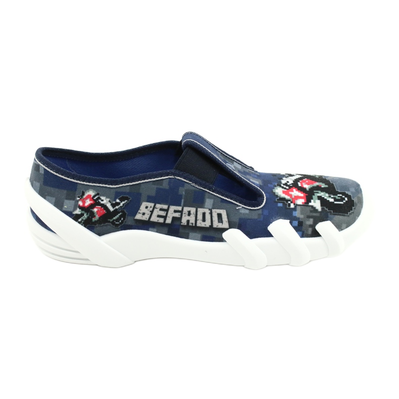 Calzado infantil befado 290Y203 azul marino azul gris