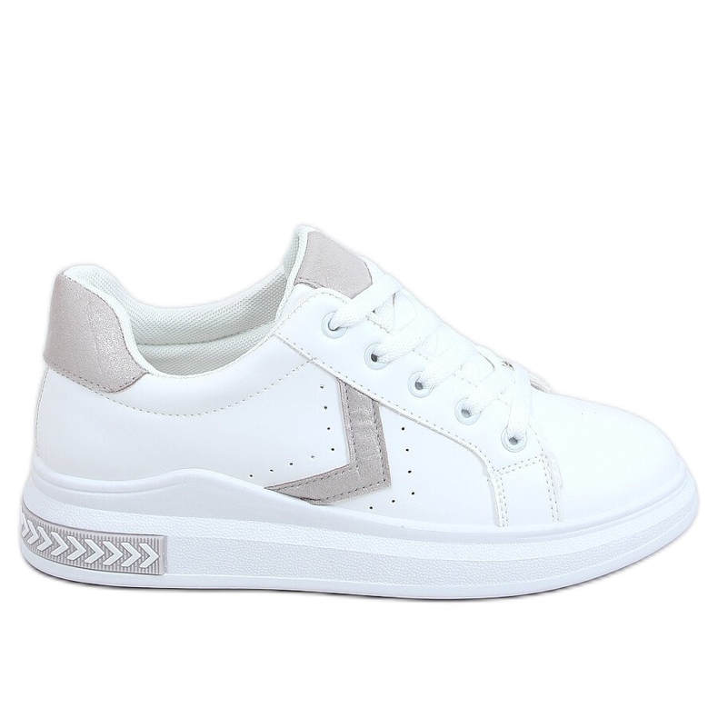 Zapatillas de mujer blancas CC-40 Gris blanco Zapatillas de mujer blancas CC-40 Gris blanco