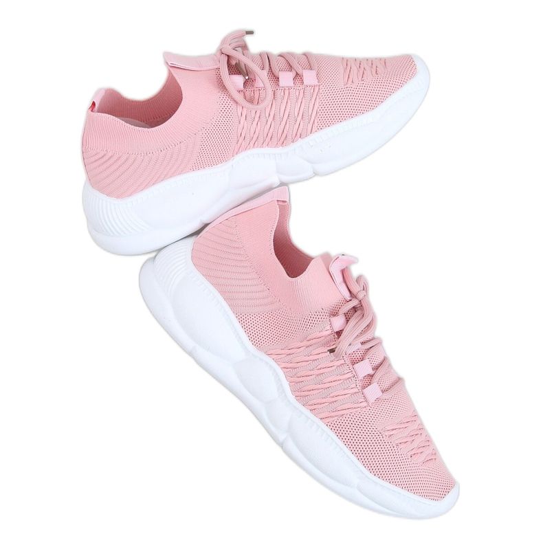 Rosa LA40 Calcetines deportivos rosa rosado