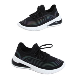 Negro 3436 Calcetines negros Calzado deportivo