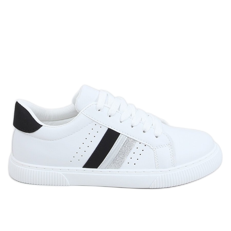 Zapatillas de mujer blancas 6111 Black blanco