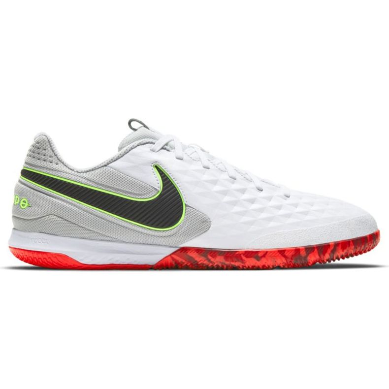 Zapatillas de fútbol Nike React Tiempo Legend 8 Pro Ic AT6134 106 blanco blanco