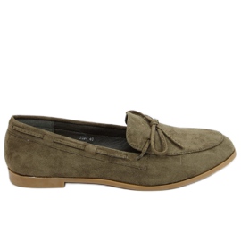 Mocasines de mujer clásicos verdes 3394 Verde Mocasines de mujer clásicos verdes 3394 Verde