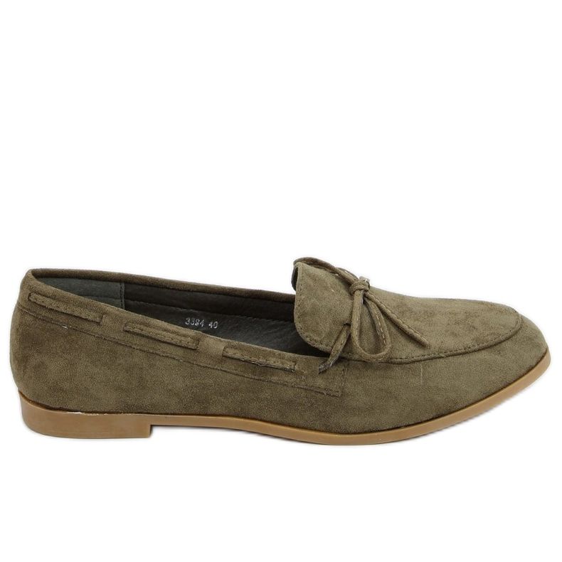 Mocasines de mujer clásicos verdes 3394 Verde Mocasines de mujer clásicos verdes 3394 Verde