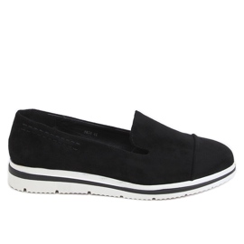 Mocasines de suela alta negro 5836 Black