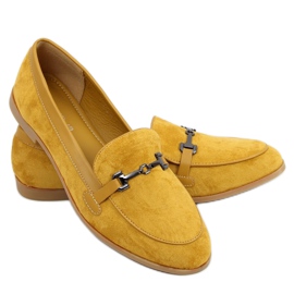 Mocasines mujer mostaza 8742 Amarillo