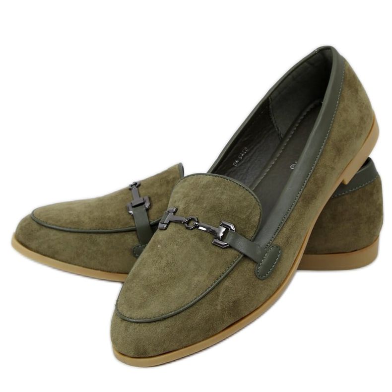 Mocasines de mujer verde 8742 Verde Mocasines de mujer verde 8742 Verde