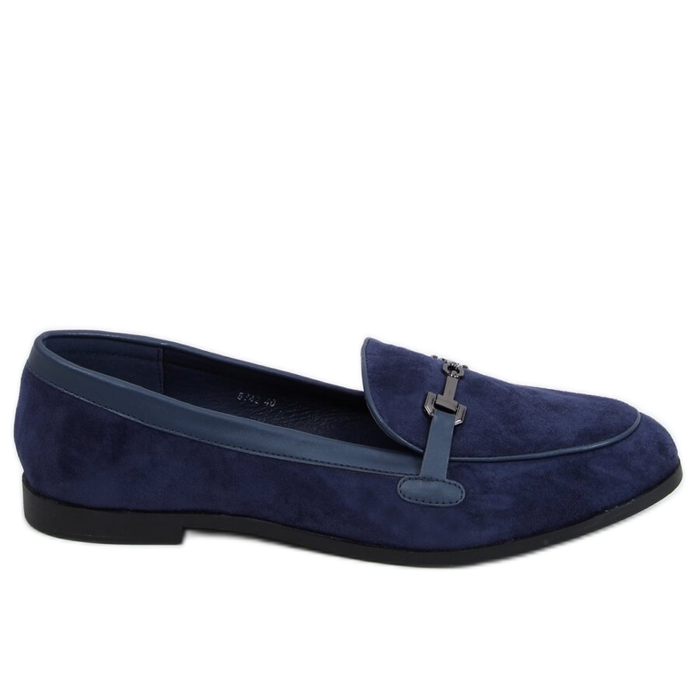 Mocasines azul marino para mujer 8742 Azul