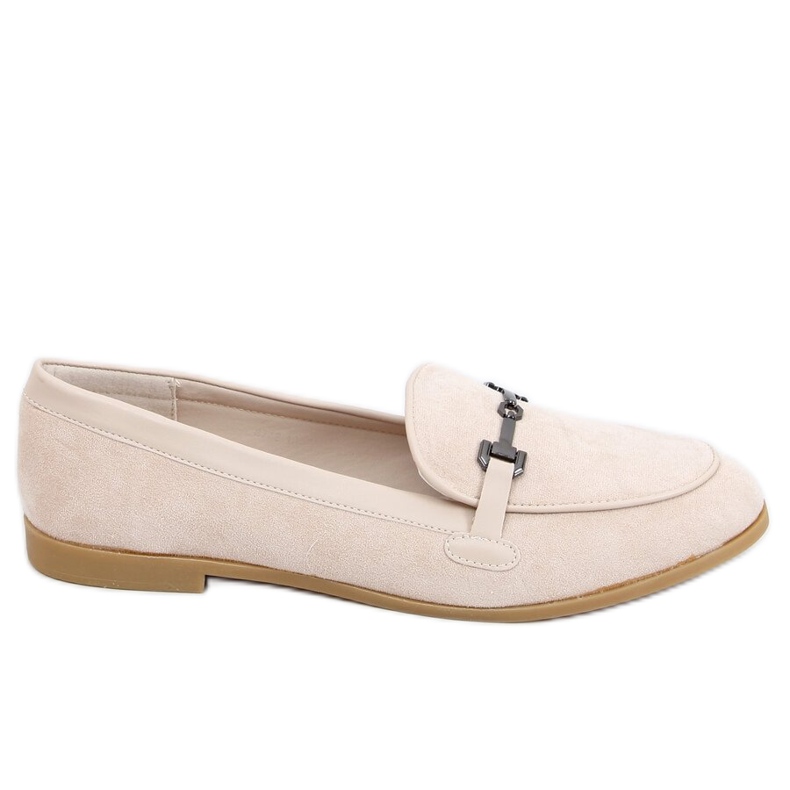 Mocasines de mujer beige 8742 Beige