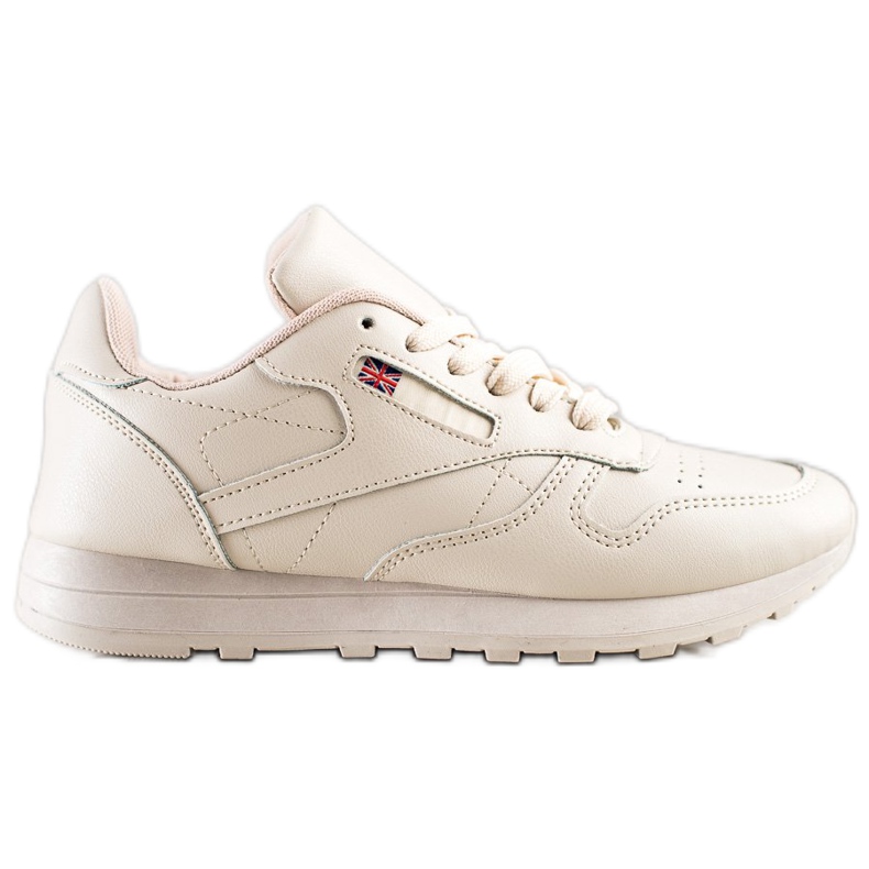 SHELOVET Zapatillas clásicas beige